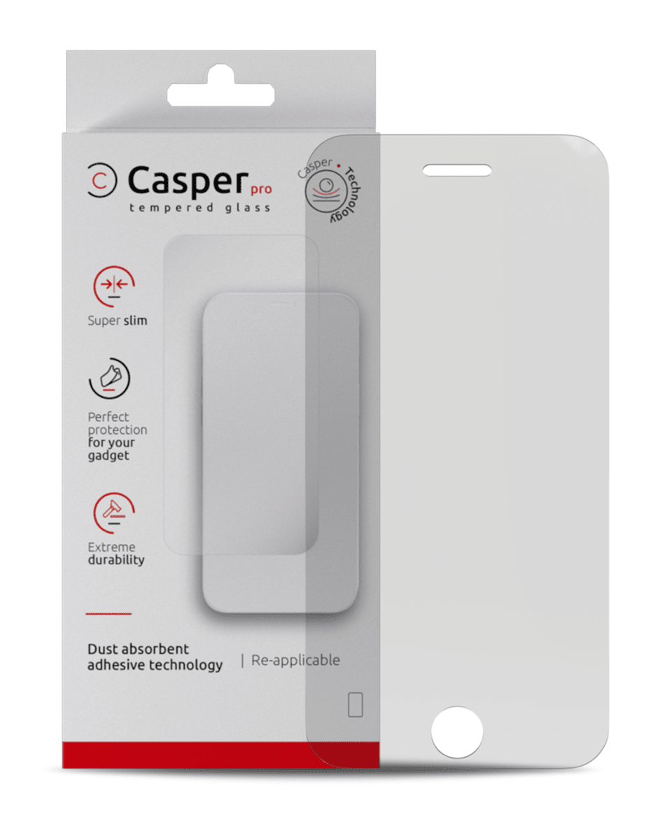iPhone 6 / 6S / 7 / 8 / SE (Clear 9H, HD) Casper Pro Tempered Glass Screen Protector Screen Protector - Pro iPhone Repair
