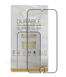 iPhone 6 Plus / 6S Plus / 7 Plus / 8 Plus (Clear + Silicone Edge) Casper Tempered Glass Screen Protector Screen Protector - Pro iPhone Repair