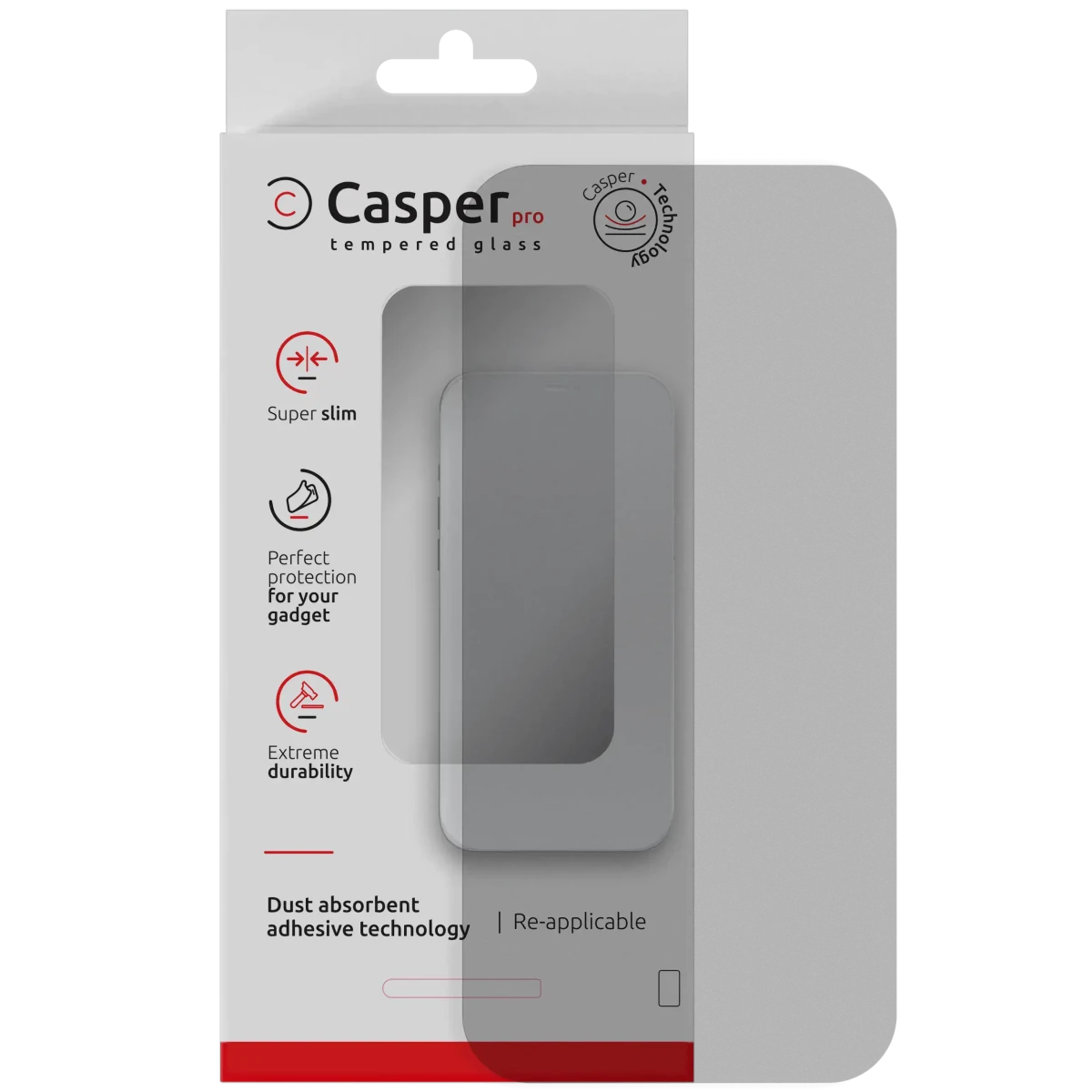 iPhone Air (Matte 9H, Anti-Glare) Casper Pro Tempered Glass Screen Protector Screen Protector - Pro iPhone Repair