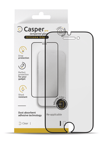 iPhone SE (Clear + Silicone Edge) Casper Pro Tempered Glass Screen Protector Screen Protector - Pro iPhone Repair