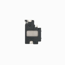 Back of iPhone X loudspeaker replacement module showing speaker mesh and mounting tabs