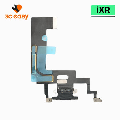 iPhone XR Charging Port Flex Cable – 3C EASY Replacement Part (Original, Black) - Pro iPhone Repair