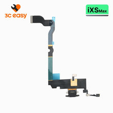 iPhone XS Max Charging Port Flex Cable – 3C EASY Replacement Part (Original, Black) - Pro iPhone Repair
