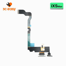 iPhone XS Max Charging Port Flex Cable – 3C EASY Replacement Part (Original, White) - Pro iPhone Repair