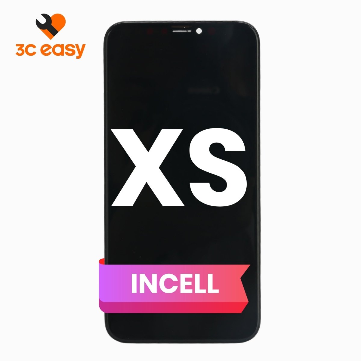 iPhone XS Screen Replacement – 3C EASY Replacement Part (INCELL, Black) - Pro iPhone Repair