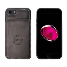 Leather Pocket Wallet Magnetic Case - Black for iPhone 7G / 8G / SE 2020 Phone Case - Pro iPhone Repair