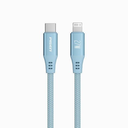 MagiPi Magloop USB-C to Lightning Cable 1m (27W) PISEN PD Fast-Charging iPhone Cable (CL-FC12-1000) - Pro iPhone Repair
