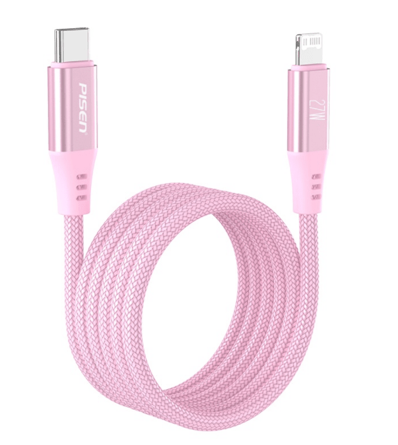 MagiPi Magloop USB-C to Lightning Cable 1m (27W) PISEN PD Fast-Charging iPhone Cable (CL-FC12-1000) - Pro iPhone Repair