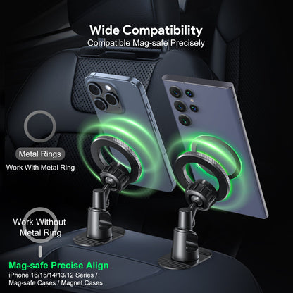 ESOULK dashboard magnetic car phone mount – close-up