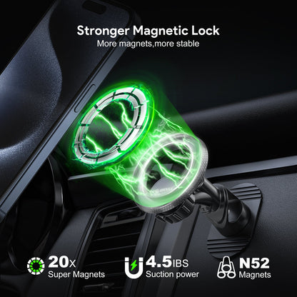 ESOULK dashboard magnetic car phone mount – feature overview