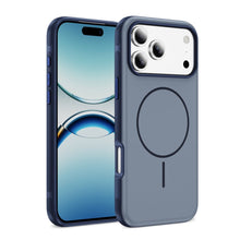 Matte Shield MagSafe Case with Metal Camera Ring - Blue for iPhone 17 Pro Max / 18 Pro Max Phone Case - Pro iPhone Repair