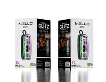 Mello Glitz 30W Transparent Bluetooth Speaker – See-Through IPX5 RGB Speaker with Clip Loop – stacked retail boxes