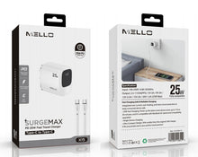 Mello SurgeMax X15 25W USB-C Wall Charger with 4ft USB-C Cable, White Charger - Pro iPhone Repair