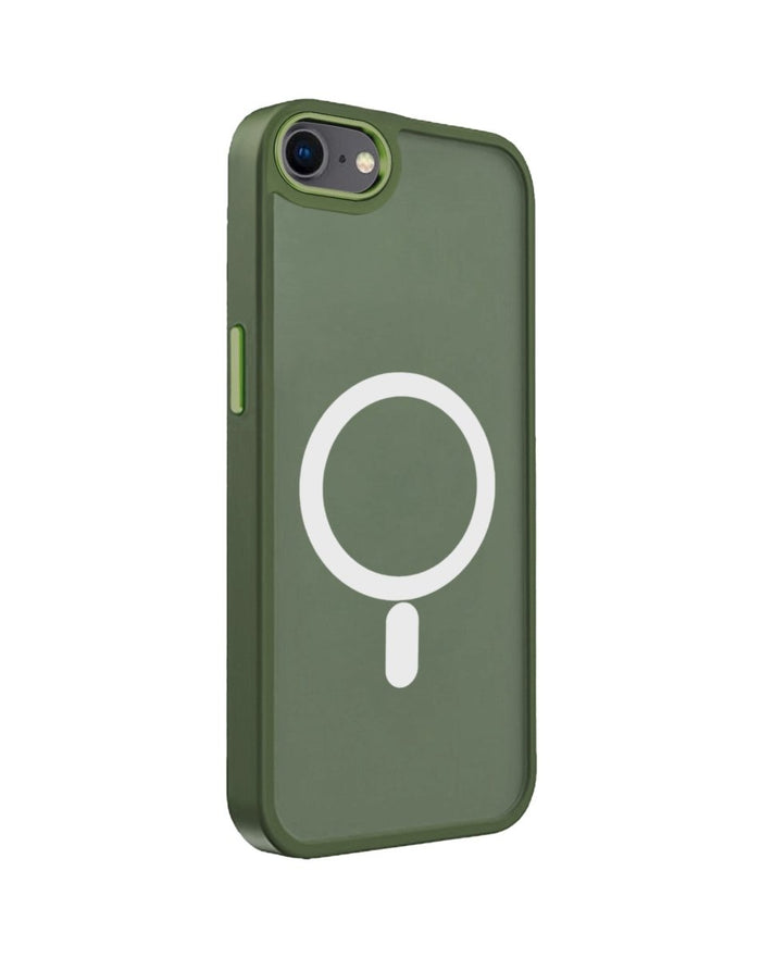 New Magnetic Wireless Charging Case - Dark Green for iPhone 7 / 8 / SE