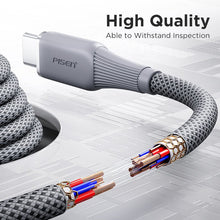 NoirSync USB-A to USB-C Cable (12W) PISEN Charging & Sync Cable, Grey (TC-FC31-1000) - Pro iPhone Repair