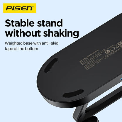 PISEN 3-in-1 Qi2 Wireless Charging Stand – MagSafe Dock with Night Light (TP-C24) - Pro iPhone Repair