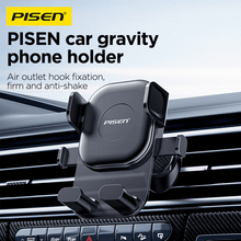 PISEN Anti-Shake Gravity Car Phone Holder – Auto-Grip Vent Mount (TP-ZJ02) - Pro iPhone Repair
