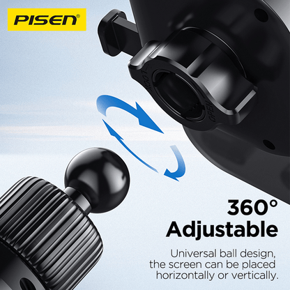 PISEN Anti-Shake Gravity Car Phone Holder – Auto-Grip Vent Mount (TP-ZJ02) - Pro iPhone Repair