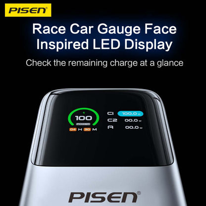 PISEN Bolt 130W 20000mAh Power Bank – High-Speed USB-C Laptop Portable Charger (TP-D107) - Pro iPhone Repair