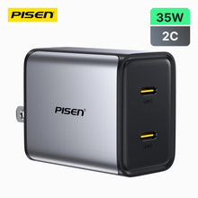 PISEN BOLT Lite 35W 2-Port GaN Fast Charger – Compact USB-C Wall Charger (TP-C64) - Pro iPhone Repair