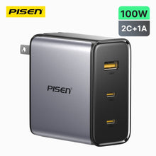 PISEN BOLT Pro 100W 3-Port GaN Fast Charger – USB-C Wall Charger for Laptops & Phones (TP-C67) - Pro iPhone Repair
