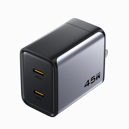 PISEN BOLT Utility 45W 2-Port GaN Fast Charger – Compact USB-C Wall Charger (TP-C65) - Pro iPhone Repair