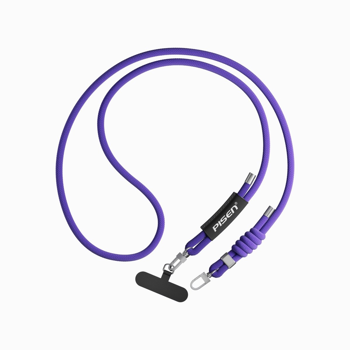 PISEN Braided Phone Lanyard 6mm – Adjustable Crossbody Strap for Phones (TP-PJ-001) - Pro iPhone Repair