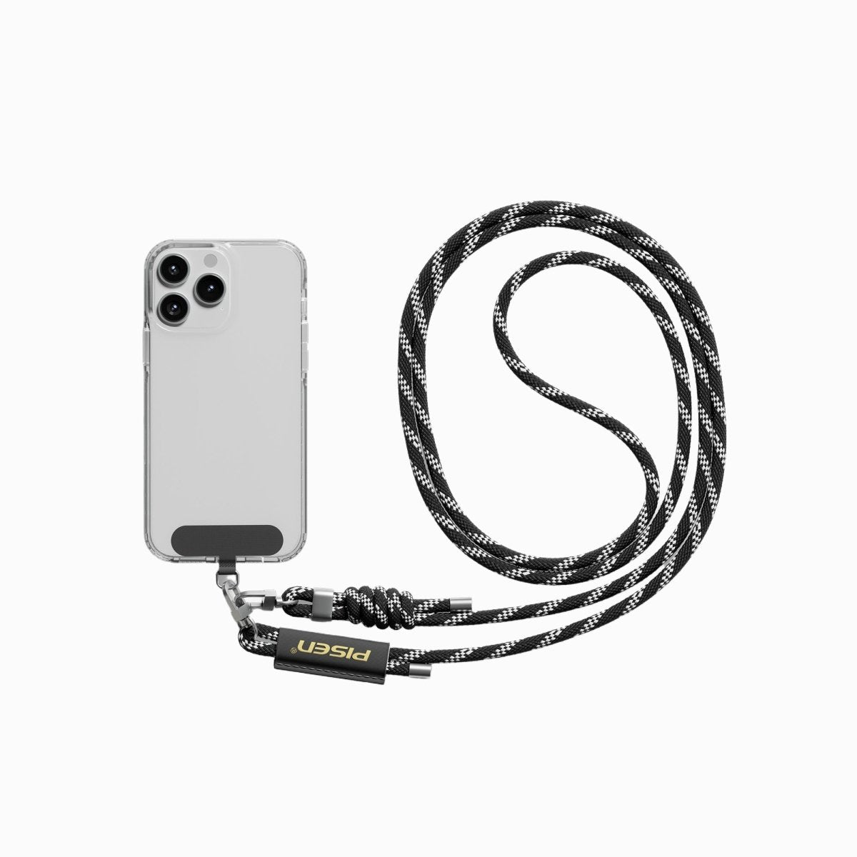 PISEN Braided Phone Lanyard 6mm – Adjustable Crossbody Strap for Phones (TP-PJ-001) - Pro iPhone Repair
