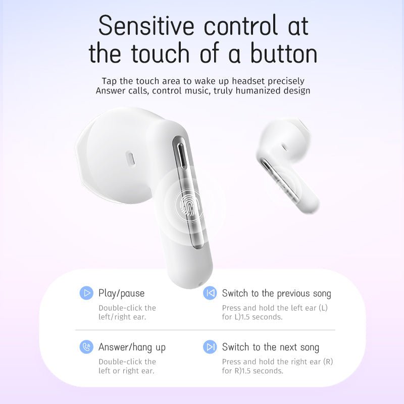 PISEN C2 True Wireless Earbuds – Bluetooth In-Ear Headphones with Mic (BHD-TW7) - Pro iPhone Repair