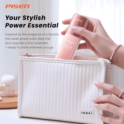 PISEN GlamVolt 30W Power Bank 5000mAh – Slim Fast-Charging Portable Charger (TS-D327) - Pro iPhone Repair