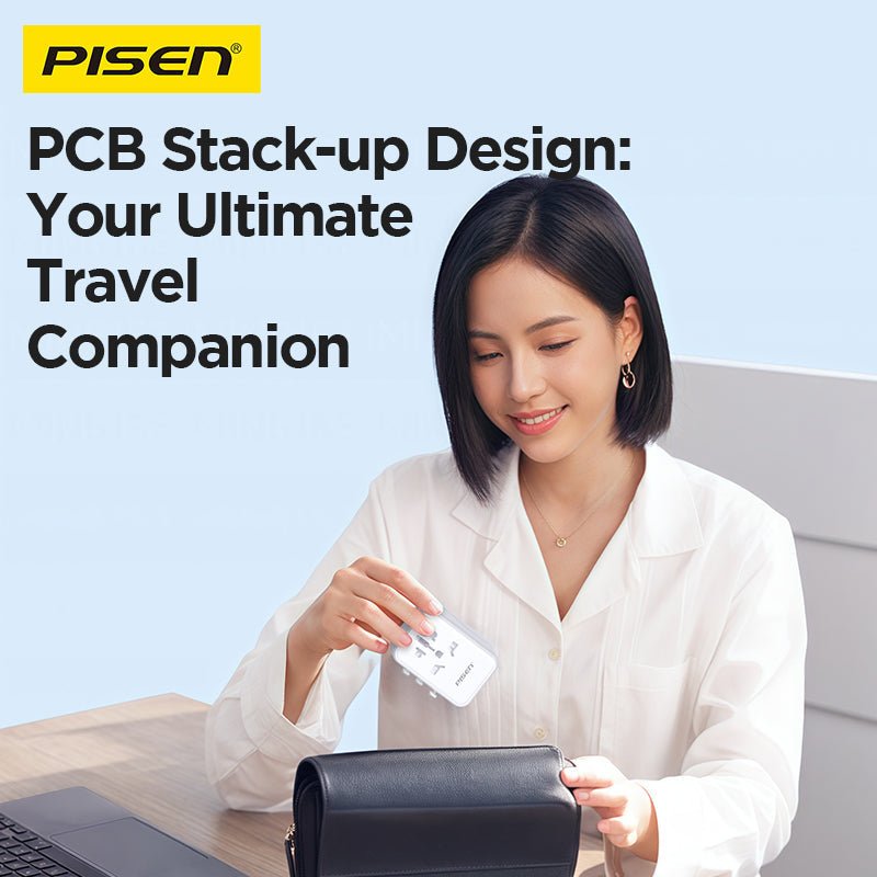 PISEN Global Travel 20W 3-Port GaN Fast Charger – Multi-Port USB-C Travel Adapter (TP-C109) - Pro iPhone Repair
