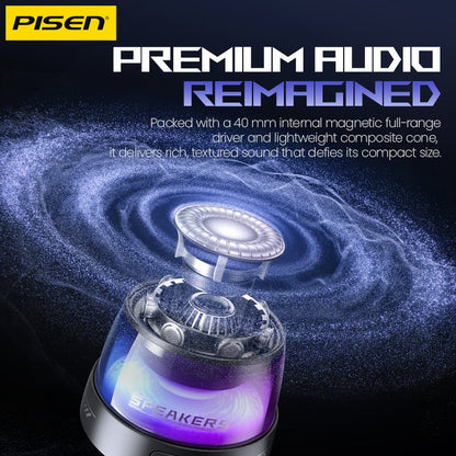 PISEN M1 Magnetic Wireless Bluetooth Speaker – Portable MagSafe Mini Speaker, Black (TP-YX01) - Pro iPhone Repair
