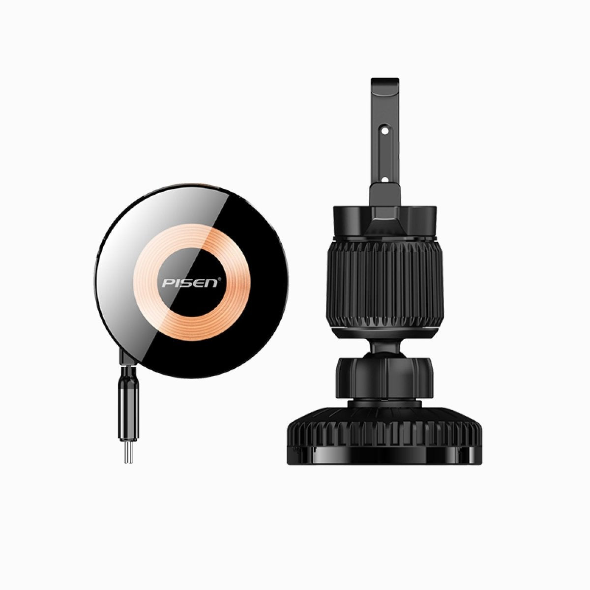 PISEN Mag Depot 15W Telescopic Wireless Car Charger – MagSafe Auto Mount (TP-C85) - Pro iPhone Repair