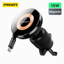 PISEN Mag Depot 15W Telescopic Wireless Car Charger – MagSafe Auto Mount (TP-C85) - Pro iPhone Repair