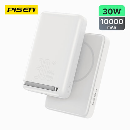 PISEN MagiPi 10000mAh Magnetic Wireless Power Bank – 30W MagSafe Portable Charger (TP-D101) - Pro iPhone Repair