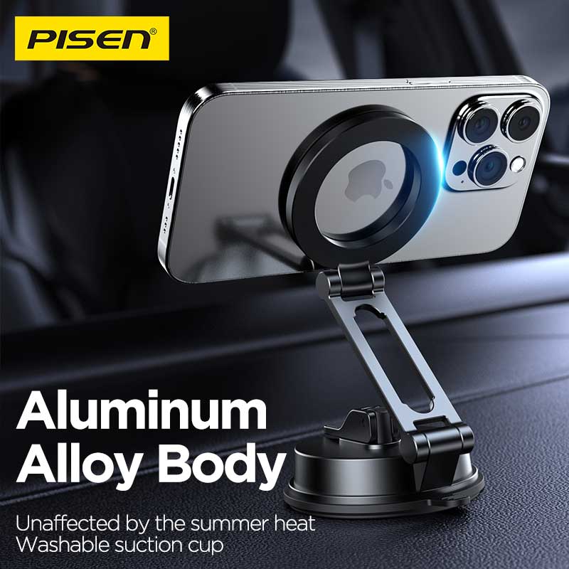 PISEN Magnetic Car Phone Holder – MagSafe Vent Mount for Dashboard (TP-ZJ06) - Pro iPhone Repair