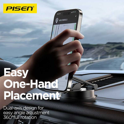 PISEN Magnetic Car Phone Holder – MagSafe Vent Mount for Dashboard (TP-ZJ06) - Pro iPhone Repair