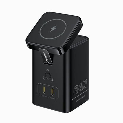 PISEN MagStation 45W GaN Desktop Charger – Magnetic Wireless & USB-C Charging Station (TP-C25) - Pro iPhone Repair