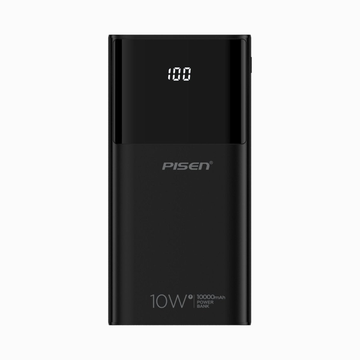 PISEN Mr White 10000mAh Power Bank – Portable Charger with Digital Display, White (TP-D33) - Pro iPhone Repair