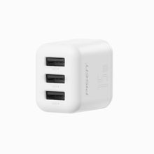 PISEN Mr White 15W 3-Port USB-A Wall Charger – Multi-Port Power Adapter, US Plug (TP-C45) - Pro iPhone Repair