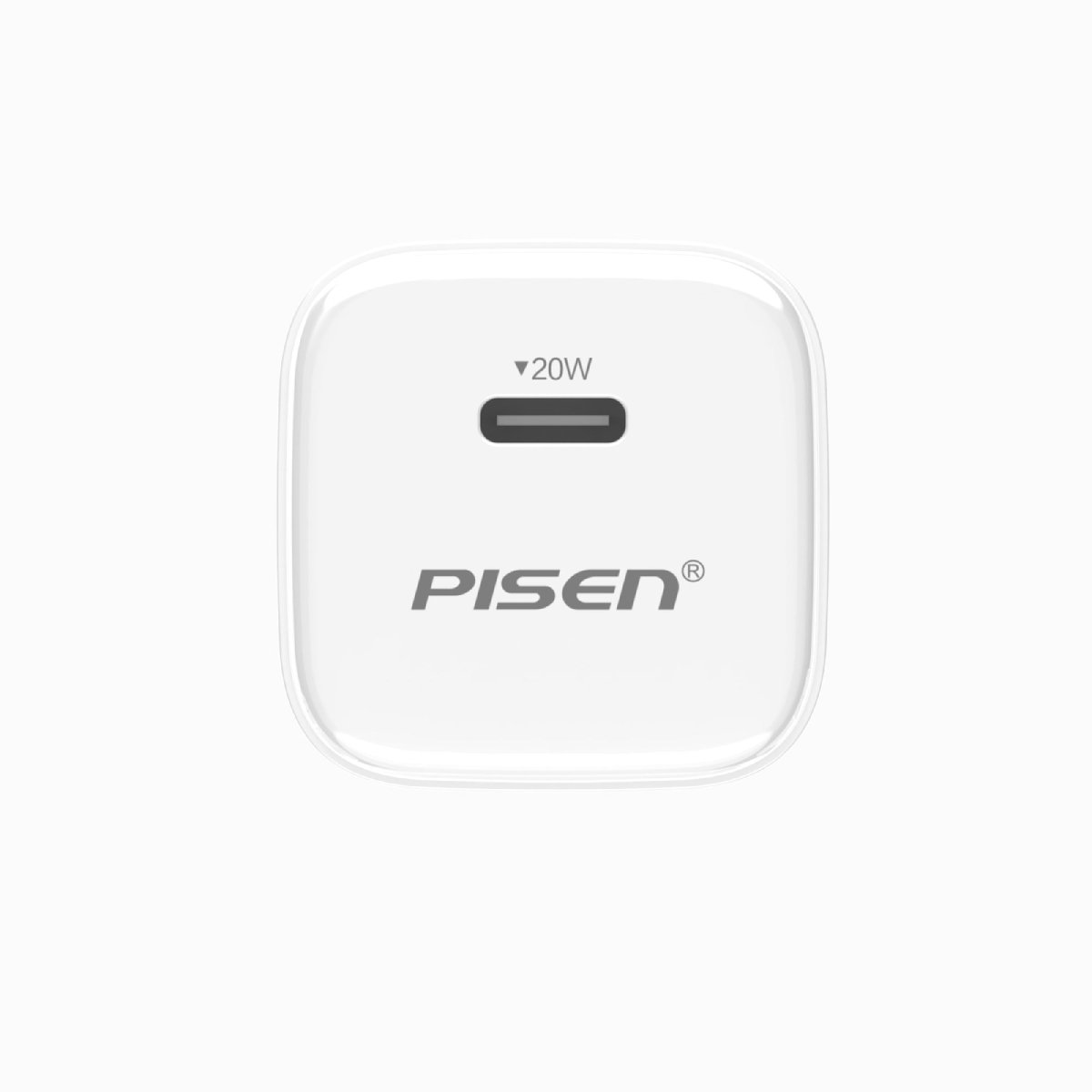 PISEN Mr White 20W PD Quick Charger – USB-C Fast Wall Charger, US Plug (TS-C165) - Pro iPhone Repair