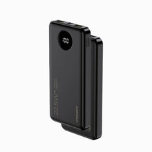 PISEN Power Cube 22.5W 10500mAh power bank in black with digital battery display