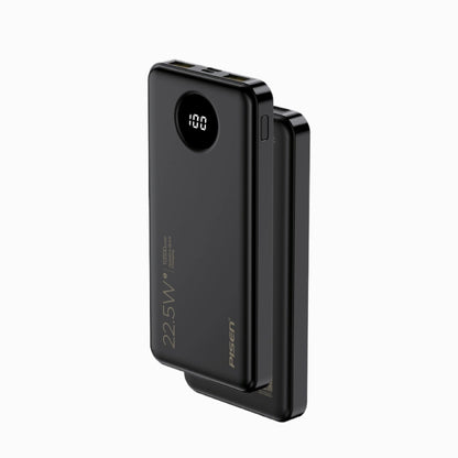 PISEN Power Cube 22.5W 10500mAh power bank in black with digital battery display