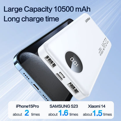 PISEN Power Cube 22.5W Power Bank 10500mAh – Fast Charger with Digital Display (TS-D300) - Pro iPhone Repair