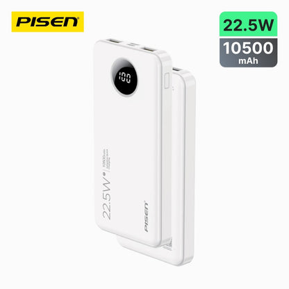 PISEN Power Cube 22.5W Power Bank 10500mAh – Fast Charger with Digital Display (TS-D300) - Pro iPhone Repair