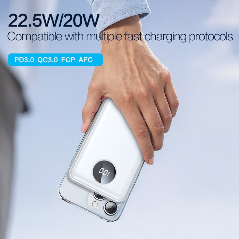PISEN Power Cube 22.5W Power Bank 21000mAh – Fast Charger with Digital Display (TS-D301) - Pro iPhone Repair