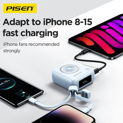 PISEN Power Depot 22.5W Power Bank 10000mAh – Fast-Charging Portable Charger (TP-D105) - Pro iPhone Repair