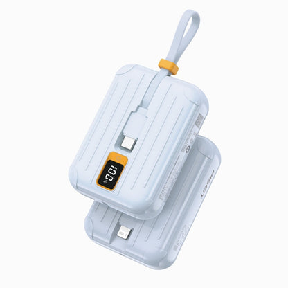PISEN Power Tiny 22.5W Power Bank 10000mAh – Compact Charger with Dual Built-In Cables (TS-D326) - Pro iPhone Repair