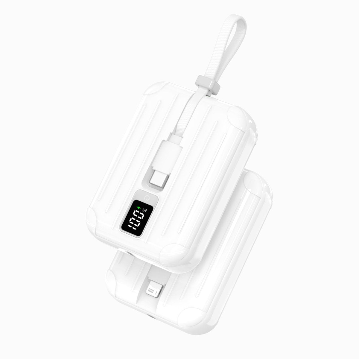 PISEN Power Tiny 22.5W Power Bank 10000mAh – Compact Charger with Dual Built-In Cables (TS-D326) - Pro iPhone Repair