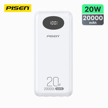 PISEN PowerLink 4-in-1 Power Bank 20000mAh – Fast Charger with Built-In Cables (TS-D344) - Pro iPhone Repair